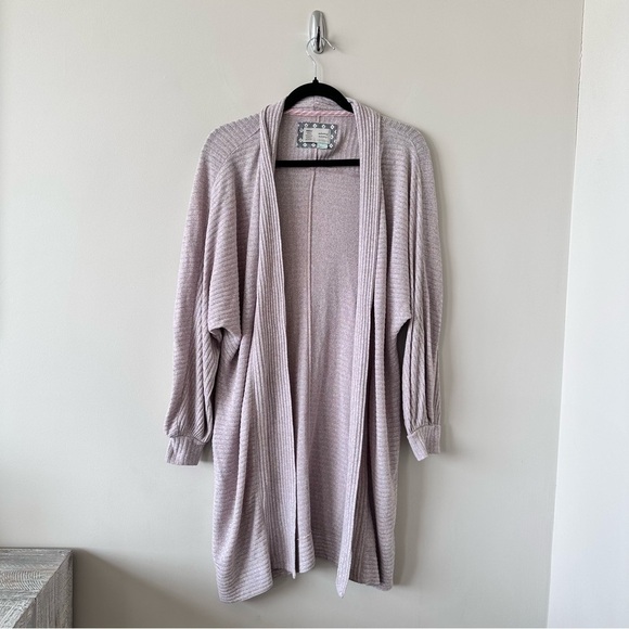ANTHROPOLOGIE-SATURDAY Sunday Acadia Midi Open Cardigan (Size:Small) - Picture 2 of 10